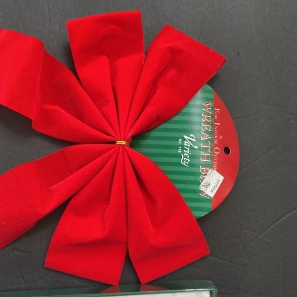Garner Studios Holiday homemade Christmas card kit 20 count W/Wreath Bow New